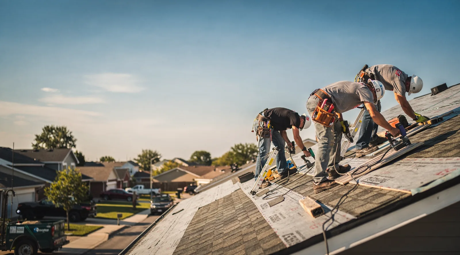Roof Tarp Installation in Woodstock, MD